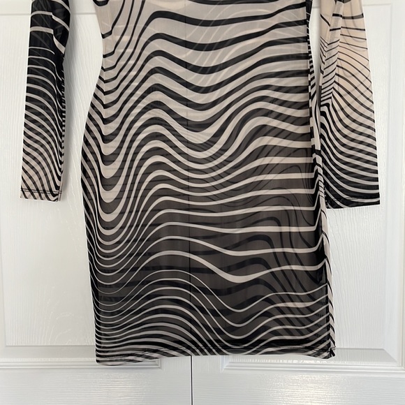 ASOS Mesh L/S Dress - Picture 6 of 8